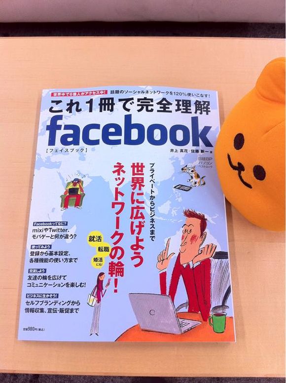 Facebookのムック本に私が企業の担当者風に登場してるよー(*ﾟ▽ﾟ*)